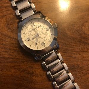 Silver Michael Kors watch